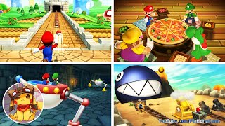 Mario Party 9 Complete All Boss Battles [upl. by Hobbie905]