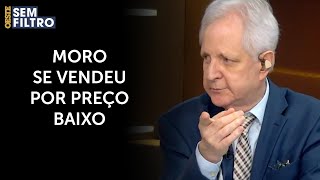 Augusto Nunes ‘Tenho profundo desprezo por covardes Moro entrou para essa categoria’  osf [upl. by Attekal987]