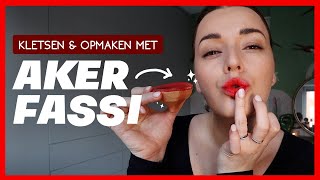 Opmaken met natuurlijke Aker Fassi lipstick  Beautygloss [upl. by Yadrahs]