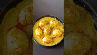 Easy And Delicious Afghani Egg Curry❤️ shorts food cooking viralvideo [upl. by Nytnerb872]