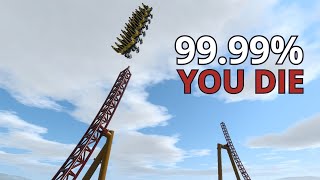 The Most Dangerous Roller Coaster in the World  NoLimits 2 [upl. by Adoc842]