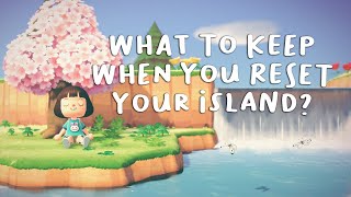 I RESET MY ISLAND  What to keep when you reset  Animal Crossing New Horizons [upl. by Benyamin]