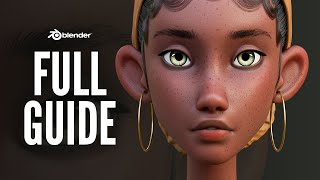 Character Texturing Is EASY  Blender Tutorial [upl. by Eicnan]