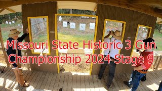 Missouri State Historic 3 Gun Championship 2024 Stage 9 [upl. by Eerok]