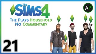 Lets Play Sims 4 PC  No Commentary  Part 21  Plays Household  ArahorPlays [upl. by Assetan]