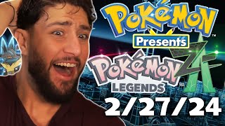 LEGENDS KALOS IS REAL  Pokemon Presents REACTION [upl. by Leahcin]