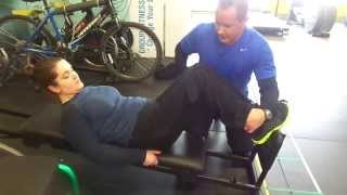 T5 paraplegic leg presses progress [upl. by Arrac]