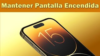 💥👇 Como hacer que la pantalla dure más tiempo encendida en iPhone 15 Pro Max 💥👇 [upl. by Key477]