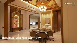 POSH VILLE by सामर्थ  It’s rare  Show House Ready  41 BHLK  Nr GIFT City  PDPU Rd  Raysan [upl. by Leshia]