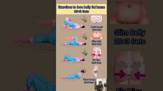 Exercises To Lose Belly Fat Homeshortreducebellyfatbellyfatlossyoga [upl. by Nathalia]