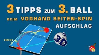 Spiele den 3 Ball sicher – Tischtennis How To Play Third Ball with confidence  Table Tennis [upl. by Niloc]