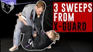 3 BJJ Sweeps from XGUARD [upl. by Huckaby]