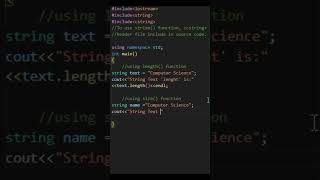 string length in censolutions5210 lengths shorts coding [upl. by Renruojos966]