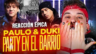 KAPO 013 REACCIONA A PARTY EN EL BARRIO DE DUKI Y PAULO LONDRA 🥰🥰🥰 [upl. by Eiramnerual204]