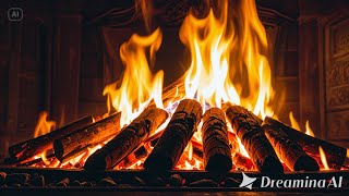 Best Relaxing Fireplace Sounds  Calming Fireplace Noise for Insomnia Deep Sleep and Work Focus 🔥🔥 [upl. by Newkirk]