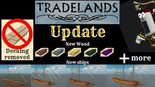 New Tradelands Update Ships Customisation Crafting and More [upl. by Repard778]