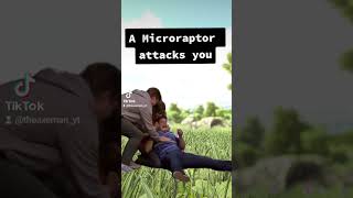 A microraptor attacks you in Ark [upl. by Coheman]