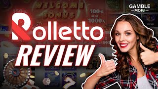 🎰 Rolletto Casino Review 💯 Is Rolletto Legit  Watch This Before Deposit 👀 [upl. by Mcclenon]