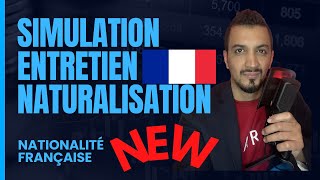 Live  Entretien naturalisation française  demande nationalité française questions réponses [upl. by Anert]