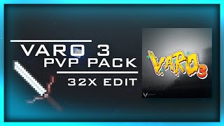 Varo 3 Resource pack • 32x Pvp Texture pack  zulp [upl. by Ernest]