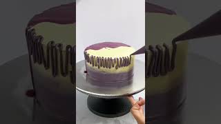 Easy cake decoration cake cakedesign shortsfeed ytshorts shorts viralshort shortvideo [upl. by Hluchy]