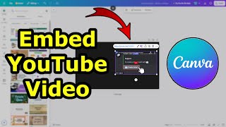 How To Embed Video In Canva FULL GUIDE [upl. by Atworth]