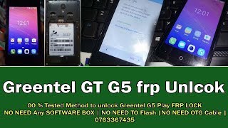 Greentel GT G5 MT6570 Firmware amp Flash tool Frp unlock file [upl. by Cheri]