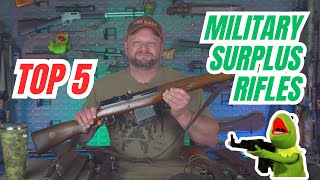 Top 5 Military Surplus Rifles 2024 Edition [upl. by Llertrac]