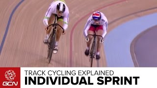 The Individual Sprint Explained – GCNs Guide To Track Cycling [upl. by Eissoj]