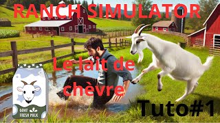 COMMENT FAIRE DU FROMAGE DE CHEVRE    RANCH SIMULATOR [upl. by Siderf]