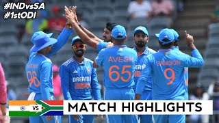 India vs South Africa 1st ODI Cricket Match Full Highlights Cricket Live Highlights 16122023 [upl. by Lowell]