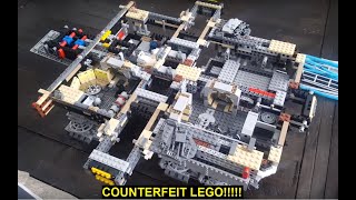 Lepin 05132 UCS Star Plan Chicken Hawk  Lego 75192 UCS Millennium Falcon it aint PART 1 [upl. by Yehudi]