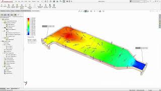 Druckverlust ermitteln  mit SOLIDWORKS Flow Simulation [upl. by Xeno106]