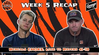 Bengals CHOKE  Fall to Ravens 4138 in OT  Time To Panic Presented by Garage Beer [upl. by Garibald]