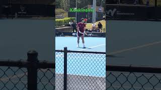 Kokkinakis Serve NSW Open 2024 [upl. by Ayital]