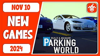 Daily game releases Nov 102024  Parking World Build amp Manage  Early Access [upl. by Tenenbaum]