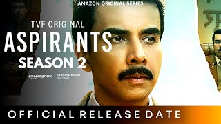 ASPIRANTS SEASON 2 TRAILER  TVF  Amazon Prime  Naveen Kasturia  Aspirants Season 2 Release Date [upl. by Wandie443]