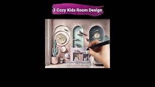 3 Cozy Kids Room Design  غرف أطفال ديكور [upl. by Eifos]