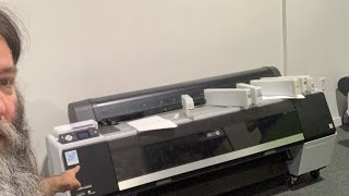 University of Maine gives us Epson SureColor P9000 printer with Error [upl. by Olotrab]