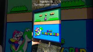 Porta chaves 3D super Mario world artesanal [upl. by Norval718]