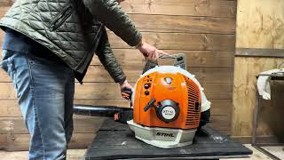 38LT STIHL BR600 bouwjaar 2014 [upl. by Assyla345]