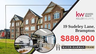 FOR SALE  19 Sudeley Lane Brampton [upl. by Leslie737]