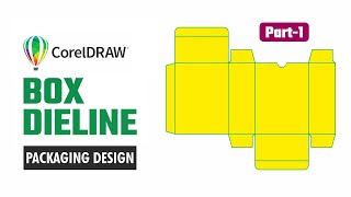 Box Dieline in CorelDraw  Packing Design [upl. by Charlie57]