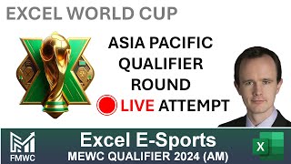 Excel World Cup qualifier round  Asia Pacific part 1 [upl. by Leonid]