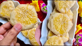 চুলায় তৈরি মজাদার বেকারি বিস্কুট  Easy Bakery Biscuit Recipe  NO OVEN 😱 [upl. by Hseyaj185]