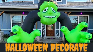 2023 Halloween decorate with me [upl. by Rheinlander]