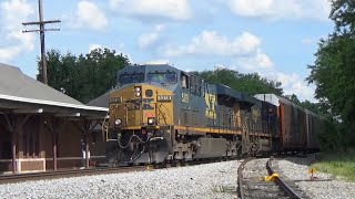 CSX ES40DC 5319 w Nice K5HL Leads Automotive Q202 on 51422 [upl. by Minna787]