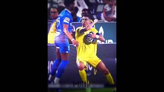 Ronaldo red card vs Al Hilal 😤☠️💨  footballshorts ronaldo alnassr [upl. by Yuhas]