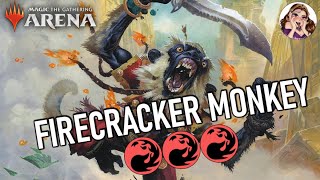 EASIEST AND FASTEST MYTHIC EVER  Mono Red Aggro  MTG Arena Explorer [upl. by Introk]