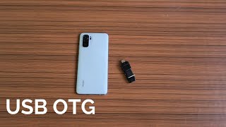 Redmi Note 10 Note 10 Pro USB OTG Support [upl. by Catlin]